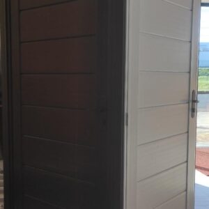 Porta de Giro Pvc Preto